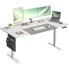 Songmics Reguliuojamo aukščio stalas 160 x 70 x 72-120cm