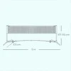 Songmics Badmintono tinklas, 500x103 cm, juodas
