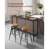 Songmics Baro stalas, 140x40x90 cm