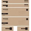 Songmics Batai suoliukas 105x30.3x48 cm Rudas Saugojimas