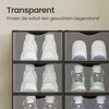 Songmics Batų dėžės iš plastiko su durelėmis