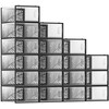 Songmics Batų laikymo dėžė, 23x33,5x14 cm, juoda