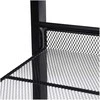 Songmics Batų lentyna, 74x30.5x61.5 cm, juoda