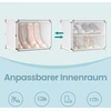 Songmics Batų lentyna su 4 skyriais, balta