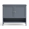 Songmics Batų spintelė MDF 35x80x70 cm pilka