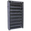Songmics Batų stovas 84x28x162 cm Pilkas Saugojimas