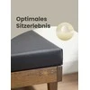 Songmics Batų suolelis su 3 atviromis lentynomis