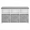 Songmics Pufas 87 x 30,3 x 48 cm