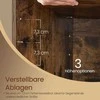 Songmics Batų suolelis VASAGLE 110x30x48 cm su 9 skyreliais