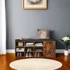 Songmics Batų suolelis VASAGLE 110x30x48 cm su 9 skyreliais