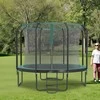 Songmics Trampolin 305 cm, Gartentrampolin, mit Sicherheitsnetz