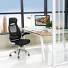 Songmics Biuro kėdė 56x63.5x119 cm juoda