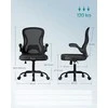 Songmics Biuro kėdė 61.5x58.5x104.5 cm Juoda