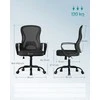 Songmics Biuro kėdė 63,5x58,5x94,5 cm Juoda