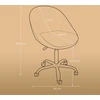 Songmics Kėdė 60 x 60 x 80–90 cm