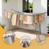 Songmics Skalbinių džiovykla iš plieno ir PP plastiko, 56,5x173x96,5 cm