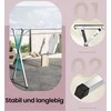 Songmics Skalbinių džiovyklė sulankstoma, ištraukiama, nerūdijančio plieno