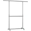 Songmics Drabužių kabykla, 101x49x115 cm, pilka