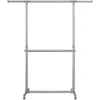 Songmics Drabužių kabykla, 101x49x115 cm, pilka