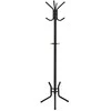 Songmics Drabužių kabykla, 53.5x53.5x178 cm, juoda