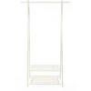 Songmics Drabužių kabykla, 87.5x40x155 cm, balta