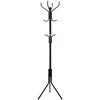 Songmics Drabužių kabykla, metalas, 49x49x182 cm, juoda