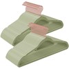 Songmics Drabužių pakaba, 43.5x0.6x22.5 cm, šviesiai žalia