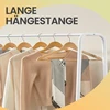 Songmics VASAGLE drabužių stovas, drabužių kabyklos stovas, 2 lentynos