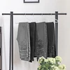 Songmics Drabužių pakabos 38x13 cm baltos, metalinės