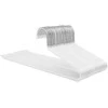 Songmics Drabužių pakabos 38x13 cm baltos, metalinės