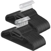 Songmics Plastikiniai pakabai, 50 vnt. rinkinys, pakabai su skyle