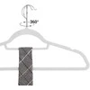 Songmics Drabužių pakabos, 42.7x22x0.6 cm, balta