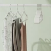 Songmics Drabužių pakabos „Samt“, 50 vnt. rinkinys, neslystančios