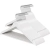 Songmics Drabužių pakabos, medinės, 42.9x21 cm, baltos