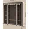 Songmics Drabužių spinta 45x150x175 cm