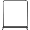 Songmics Drabužių stovas 38x110x141,5 cm Juodas plienas