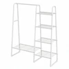 Songmics Drabužių stovas su 5 lentynomis, baltas, 40x101,7x153,3 cm