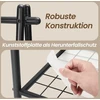 Songmics Drabužių stovas, 92.5x33.5x153 cm, Juodas