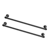 Songmics Drabužių strypas, 92x30x7.5 cm, Juodas