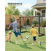 Songmics Futbolo vartai 85 x 240 x 160 cm
