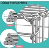 SONGMICS Gabion krepšys, metalinis akmenų krepšys su 5 x 10 cm akių dydžiu sienų akmenims