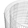 Songmics Gabiono krepšys, 90x70x40 cm, sidabrinė, metalas