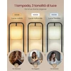 Songmics Grindų lempa su lentynomis 29,9x31,8x160,5 cm