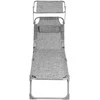 Songmics Gultas gultas, 53x193x29.5 cm, pilka