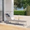Songmics Gultas gultas, 53x193x29.5 cm, pilka