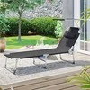 Songmics Gultas gultas, 53x193x29,5 cm, juoda
