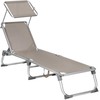Songmics Gultas gultas, 55x193x31 cm, ruda