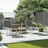 Songmics Gultas gultas, 65x200x48 cm, pilka
