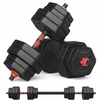 Songmics Hantelių rinkinys Hexagon 30 kg