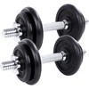 Hanteliai SONGMICS 20 kg juodos spalvos